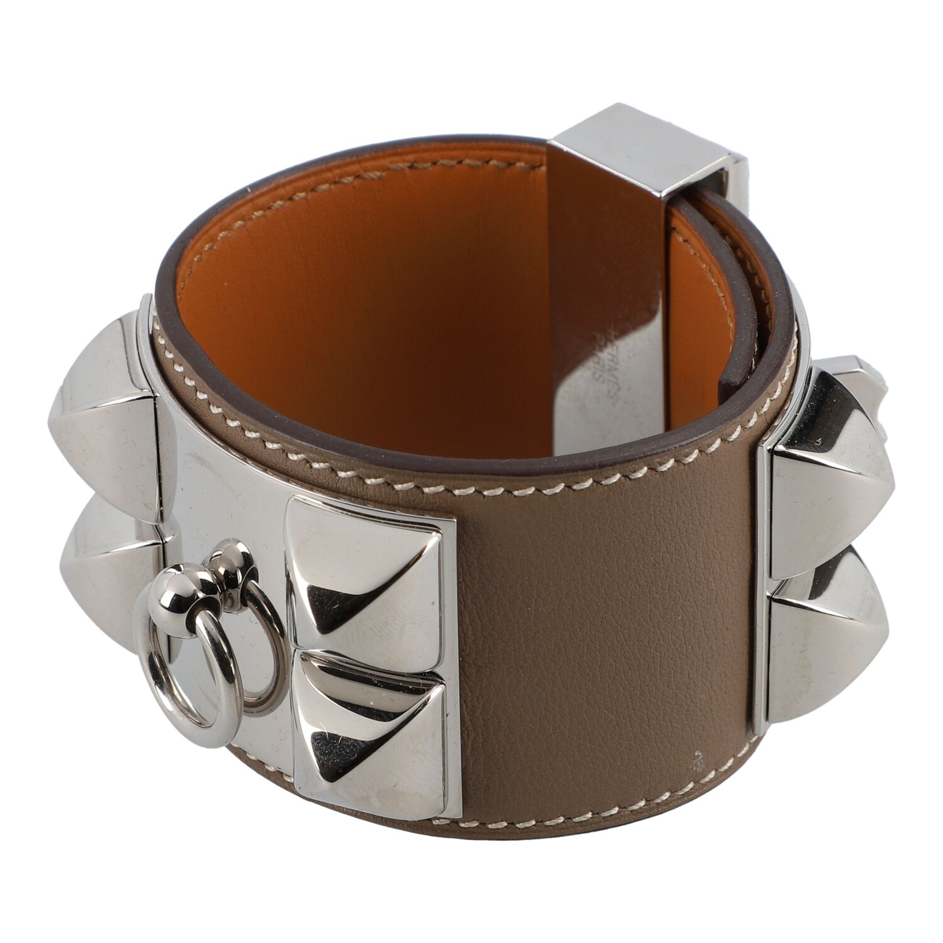 HERMÈS Armband "COLLIER DE CHIEN", Größe T2. - Bild 2 aus 4