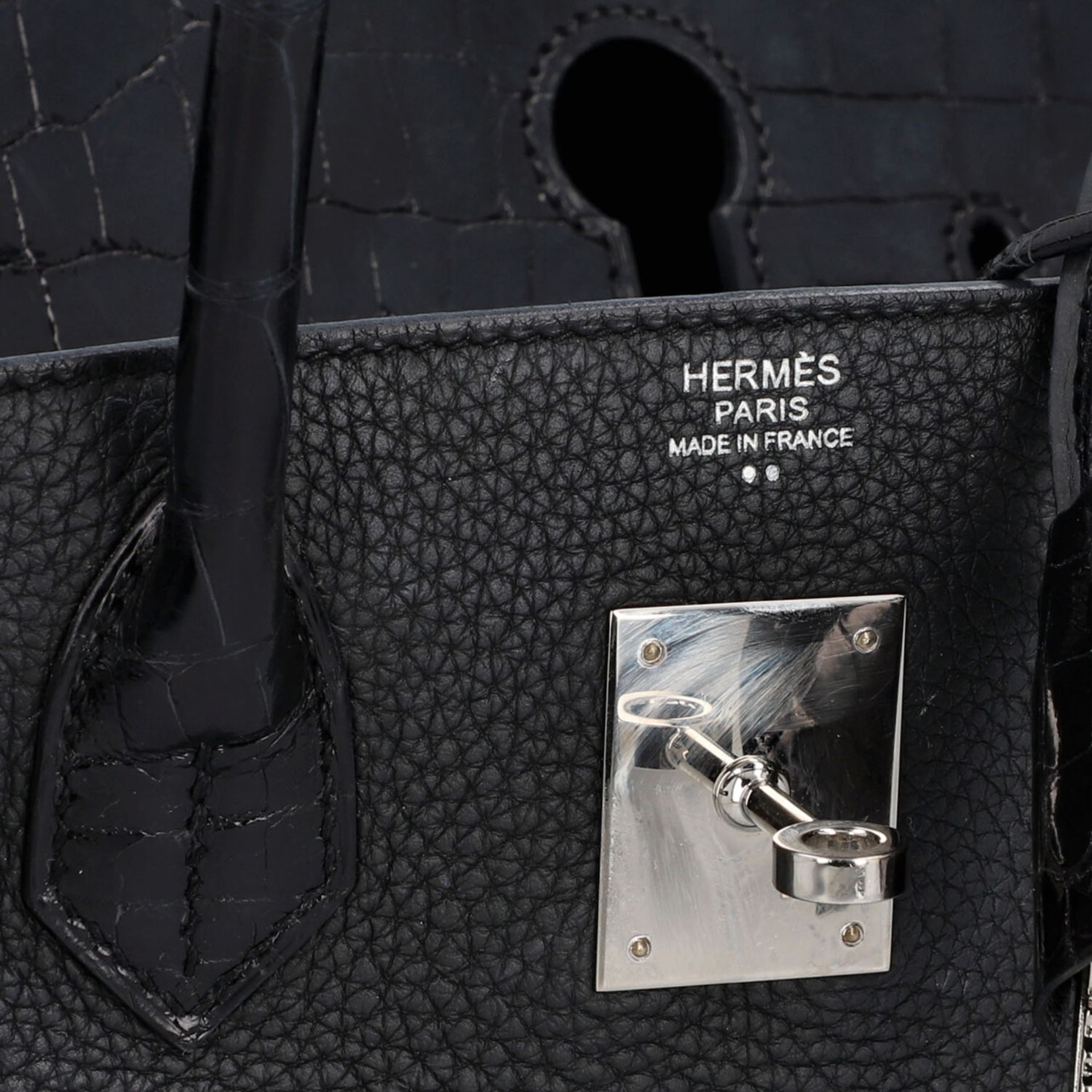 HERMÈS Handtasche "BIRKIN BAG 30 TOUCH". - Image 9 of 10