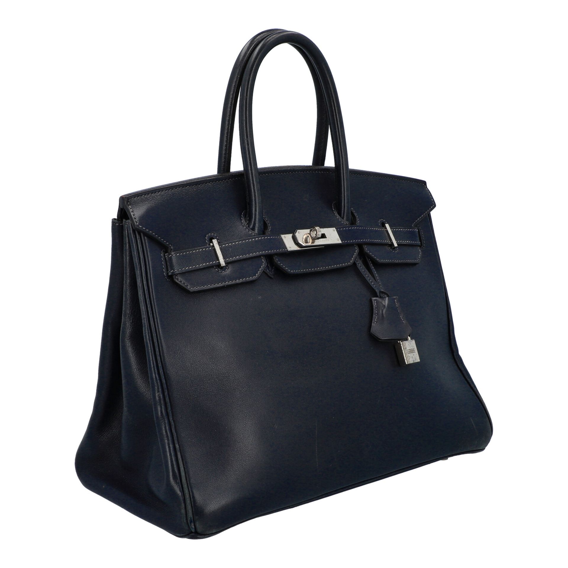 HERMÈS Henkeltasche "BIRKIN 35", Koll.: 2002 (F im Viereck). - Image 2 of 9