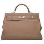 HERMÈS Reisetasche "KELLY BAG 50".