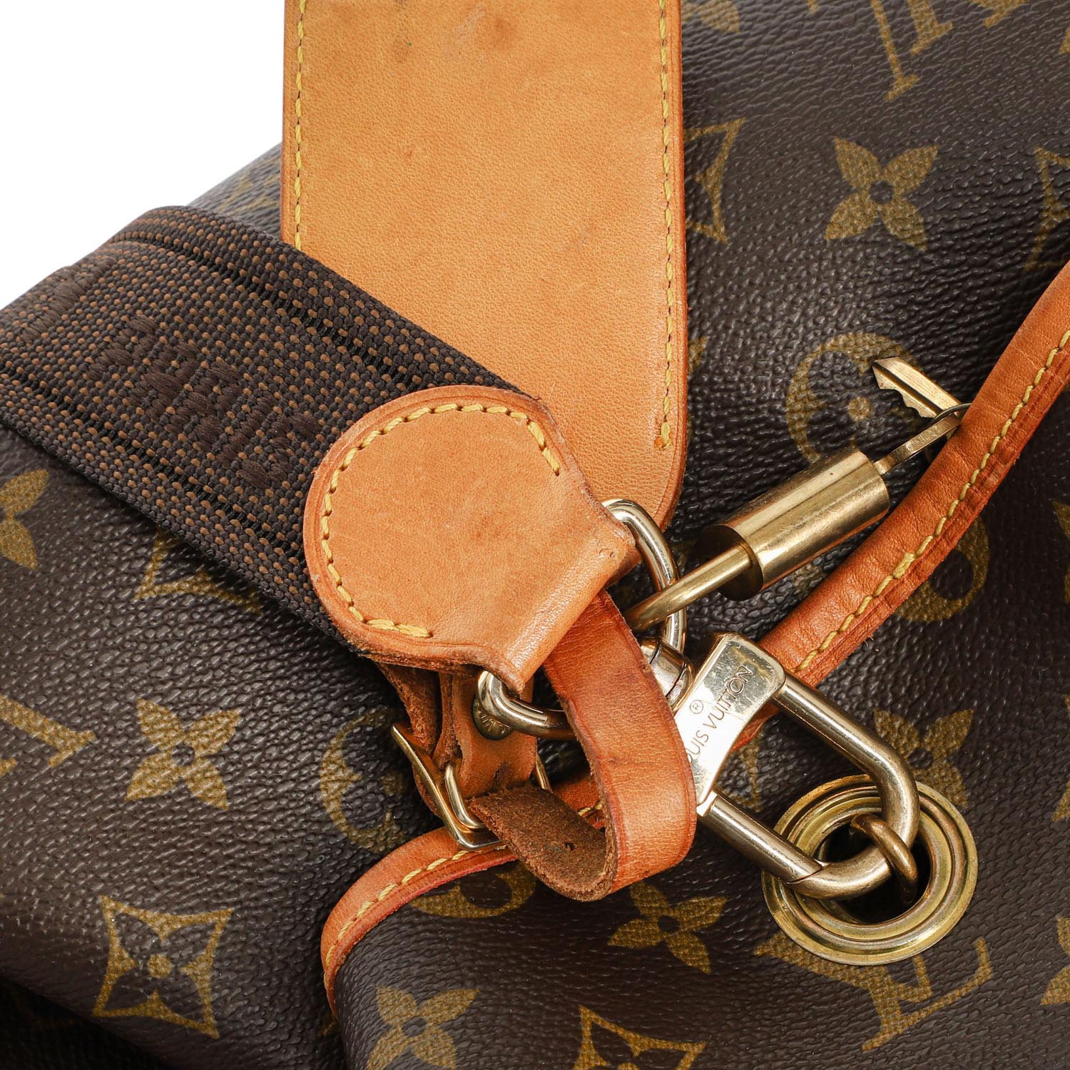 LOUIS VUITTON VINTAGE Reisetasche/Seesack "SAC MARINE". - Image 6 of 9