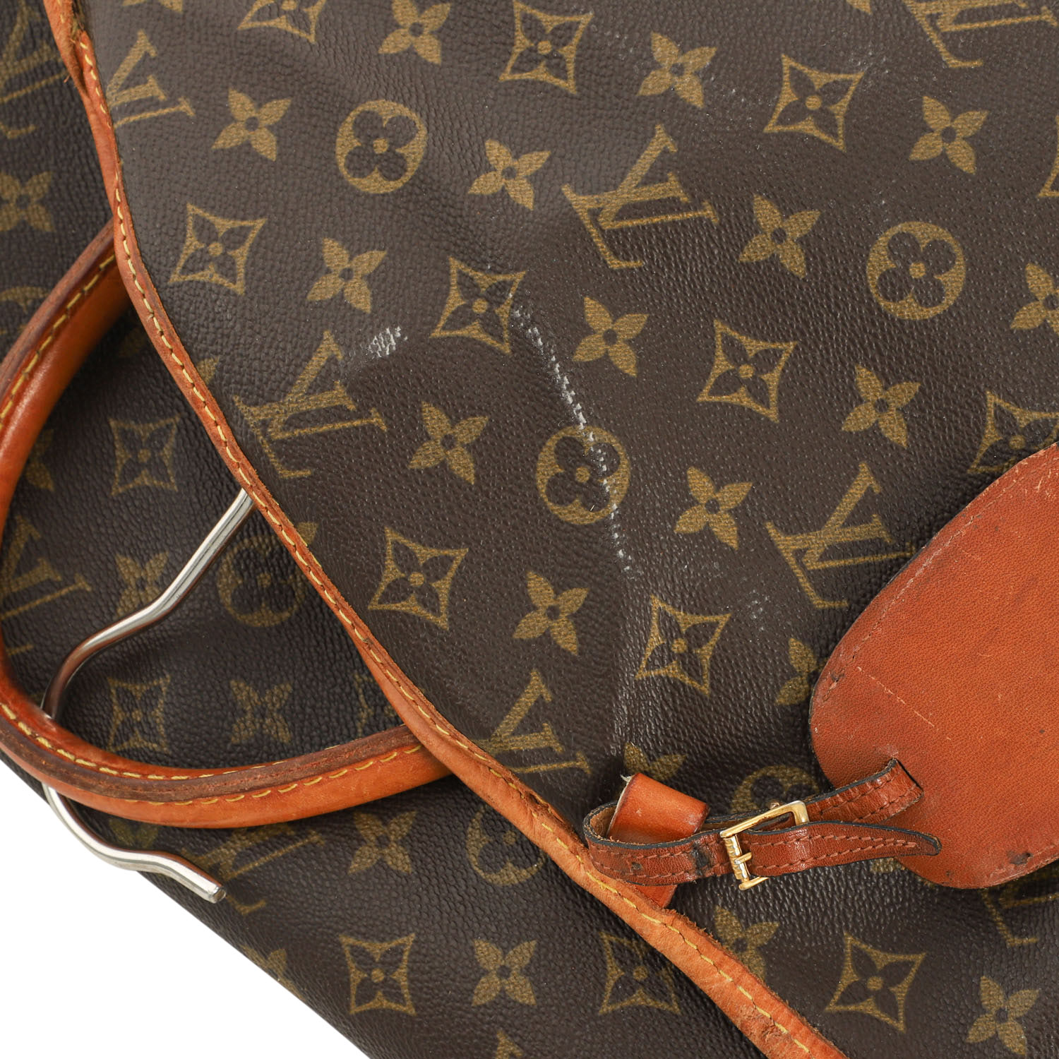 LOUIS VUITTON VINTAGE Kleiderschutzhülle. - Image 6 of 6