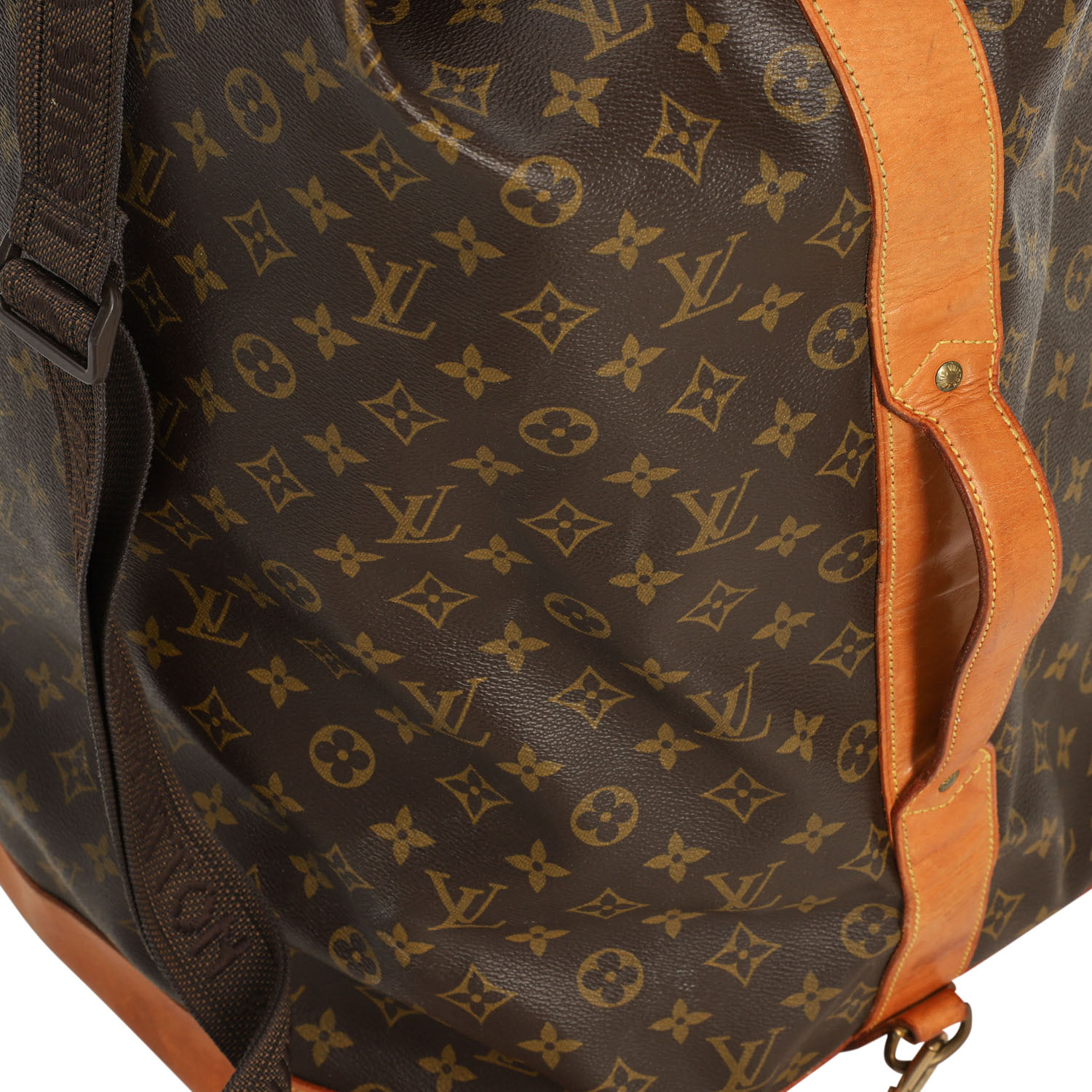 LOUIS VUITTON VINTAGE Reisetasche/Seesack "SAC MARINE". - Image 7 of 9