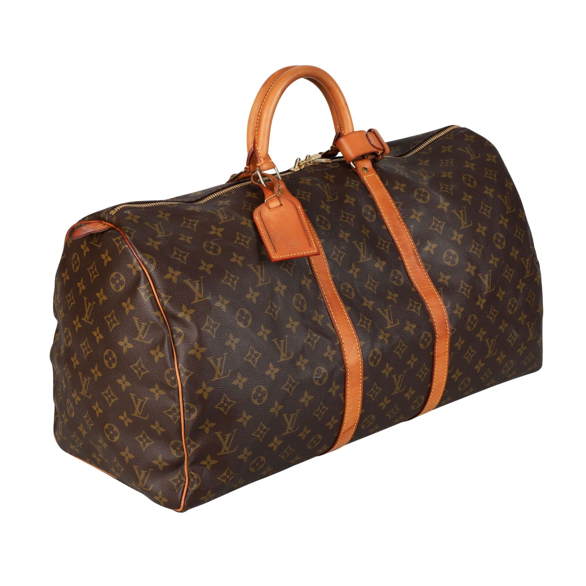 LOUIS VUITTON VINTAGE Weekender "KEEPALL 55". - Image 2 of 7