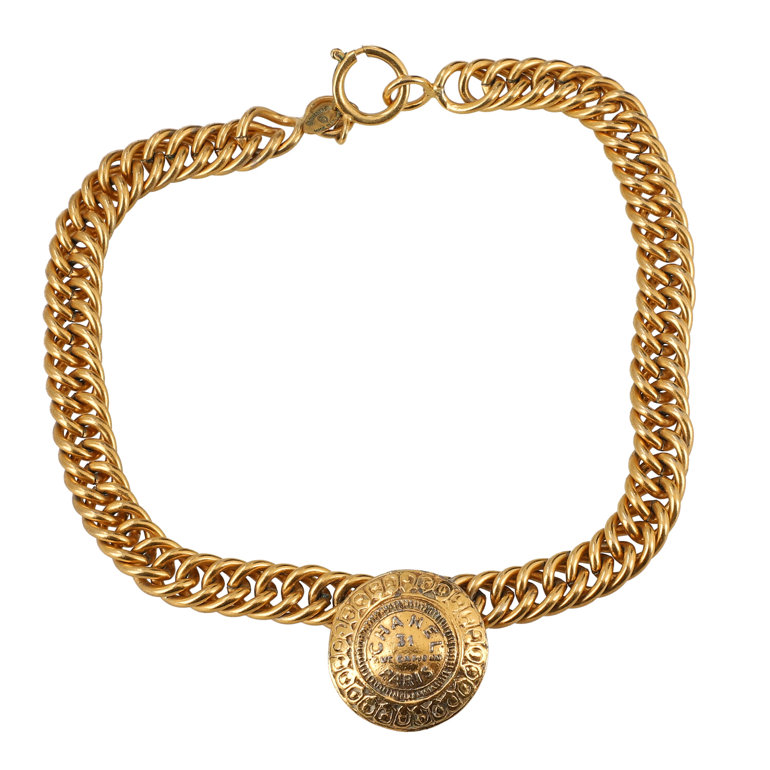 CHANEL VINTAGE Collier, Koll.: 70er Jahre.