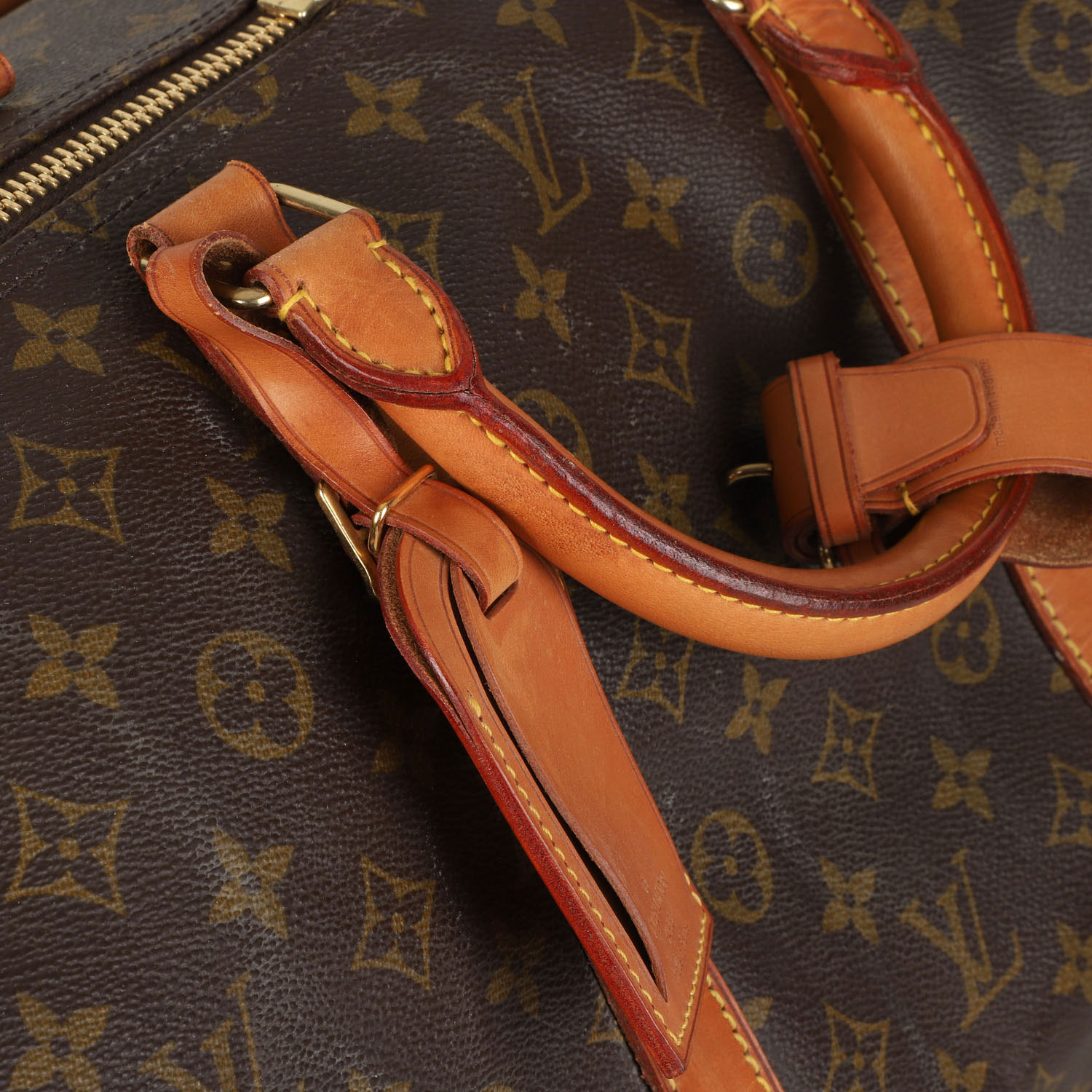 LOUIS VUITTON VINTAGE Weekender "KEEPALL 55". - Image 7 of 7