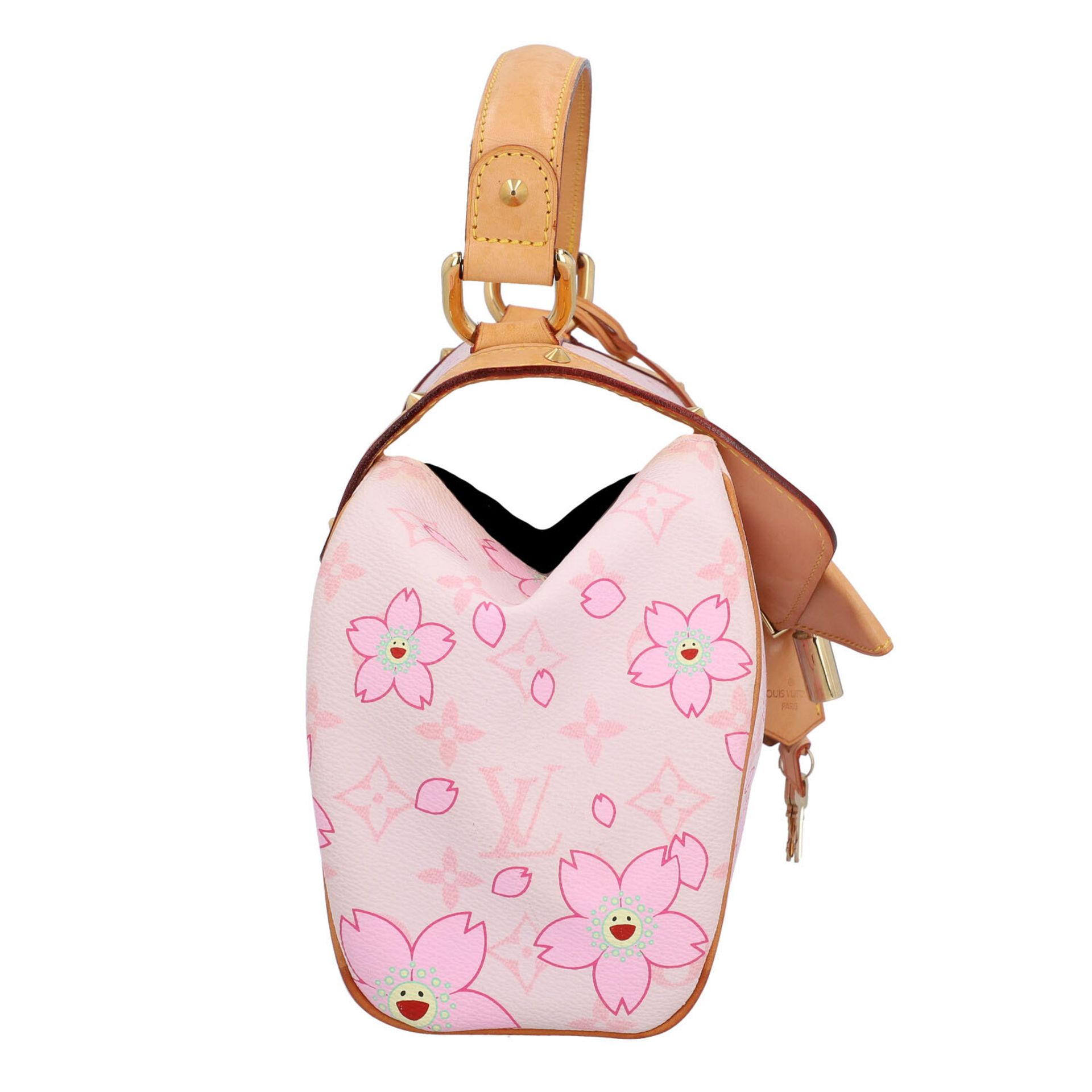 LOUIS VUITTON X MURAKAMI Henkeltasche "RETRO", Koll.: 2003. - Image 3 of 8