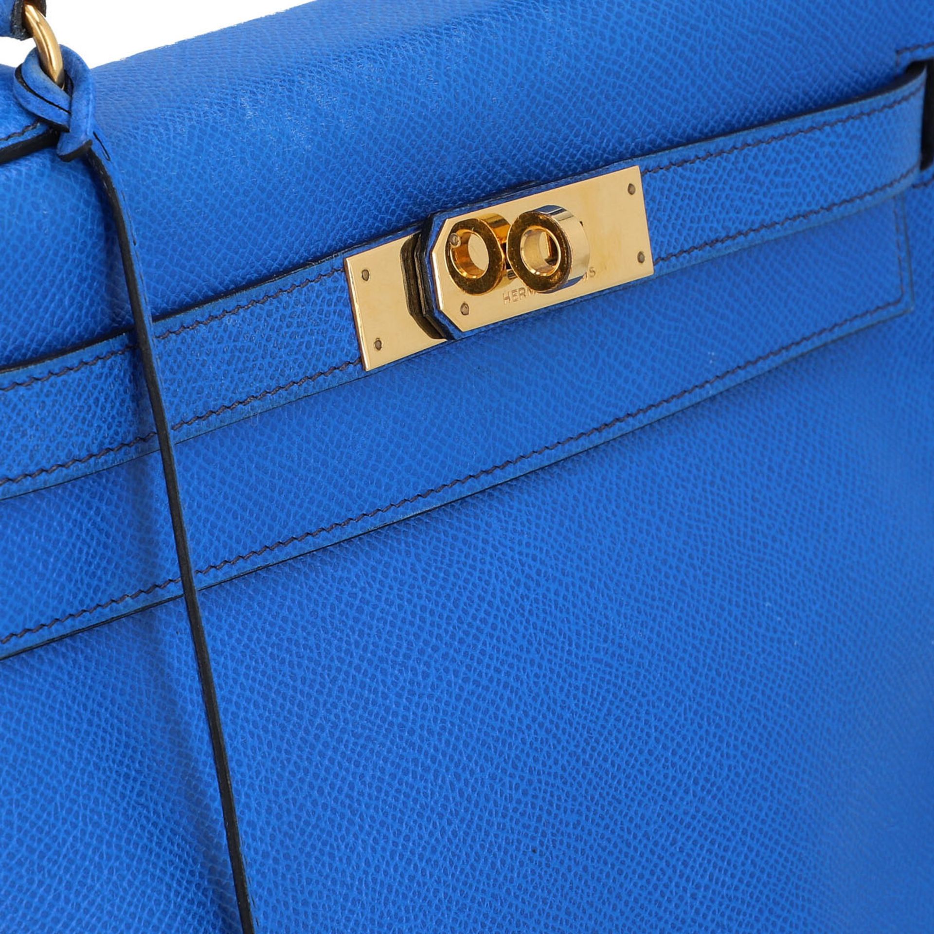 HERMÈS VINTAGE Handtasche "KELLY BAG 28". - Image 8 of 10