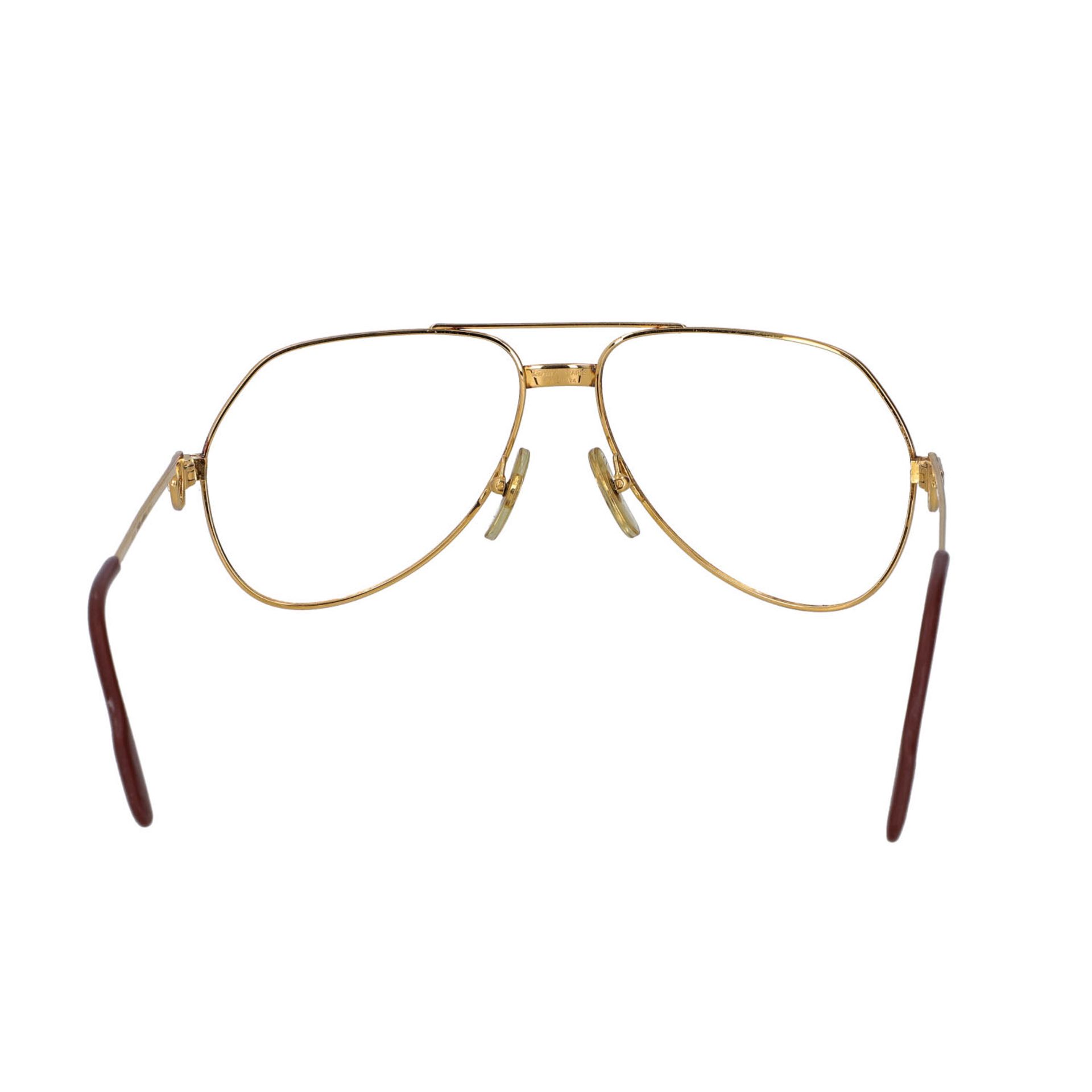 CARTIER VINTAGE Brille "VENDOME SANTOS 56 14". - Image 4 of 6