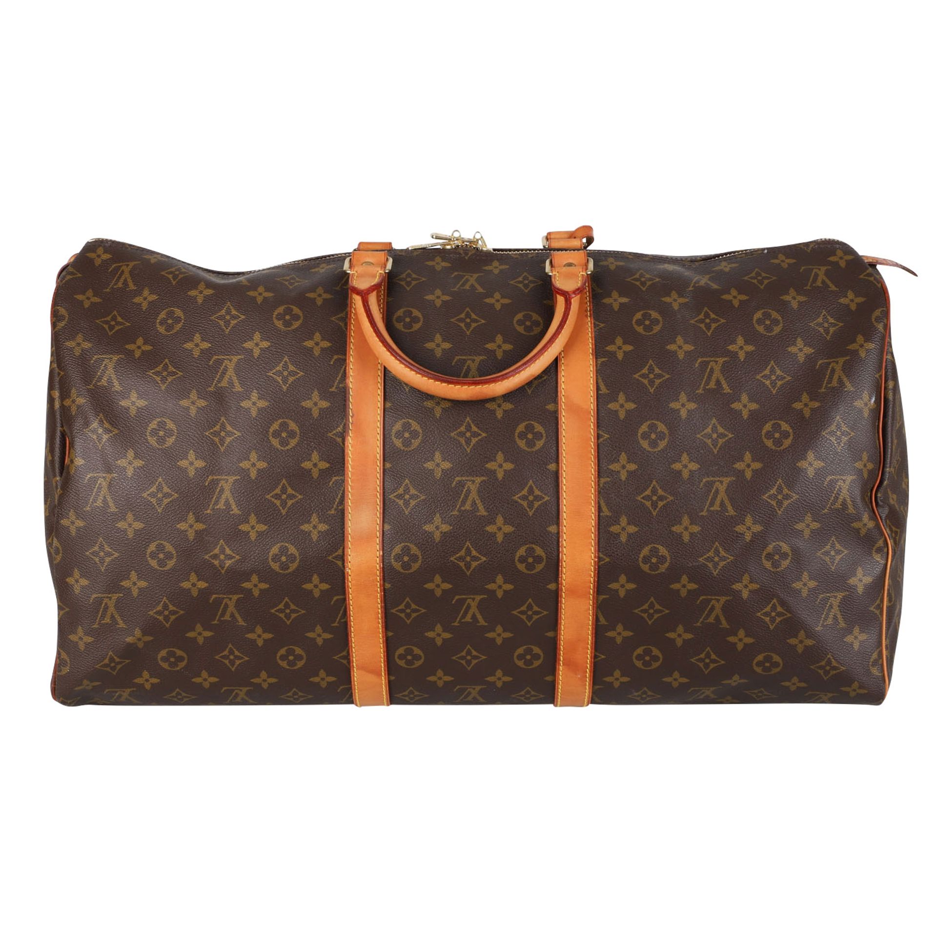 LOUIS VUITTON VINTAGE Weekender "KEEPALL 55". - Image 4 of 7