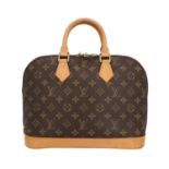 LOUIS VUITTON VINTAGE Handtasche "ALMA PM".