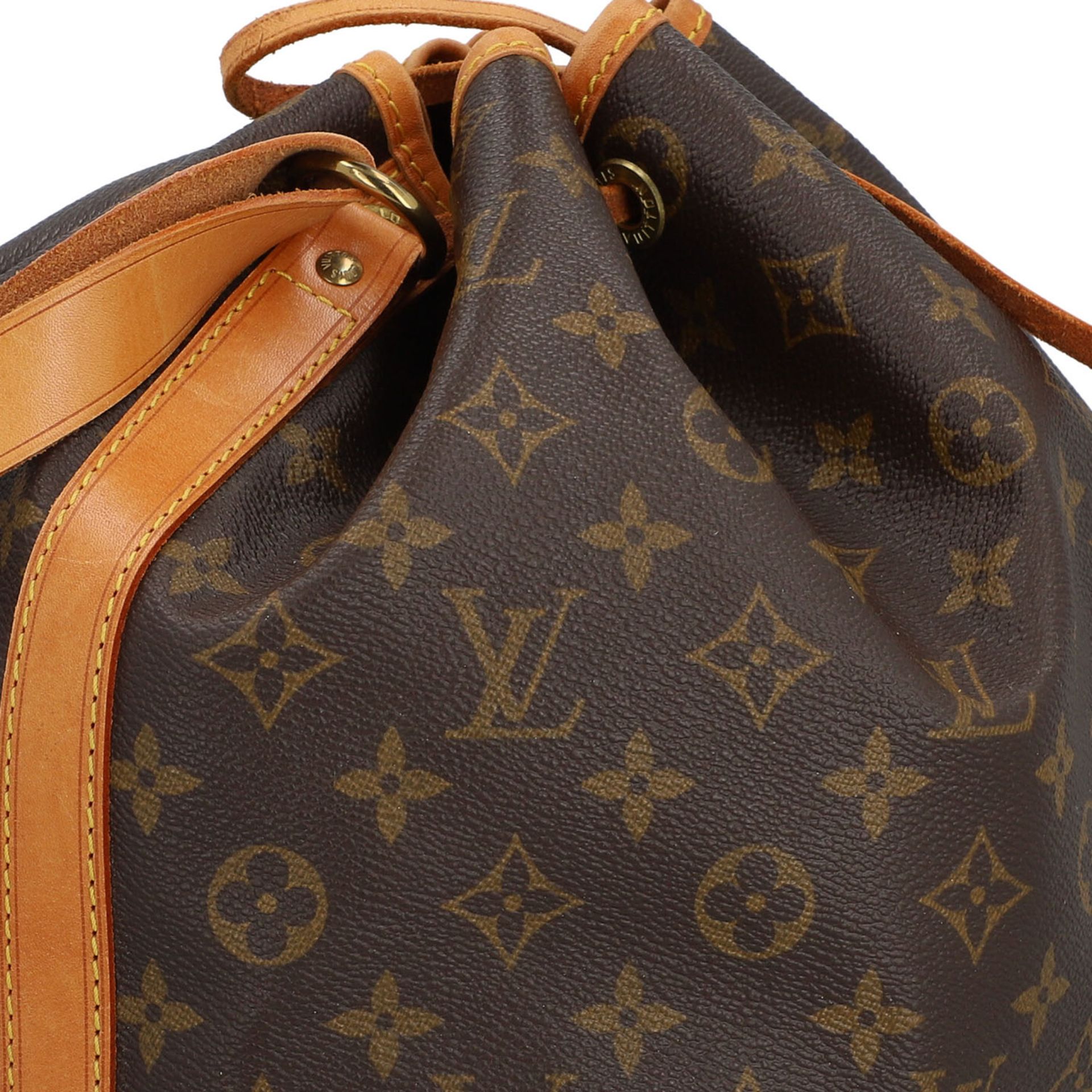 LOUIS VUITTON VINTAGE Beuteltasche "NOÉ". - Bild 6 aus 8