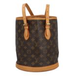 LOUIS VUITTON Beuteltasche "PETIT BUCKET", Koll.: 2003.