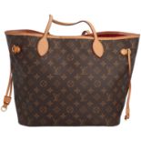 LOUIS VUITTON Shopper "NEVERFULL MM".