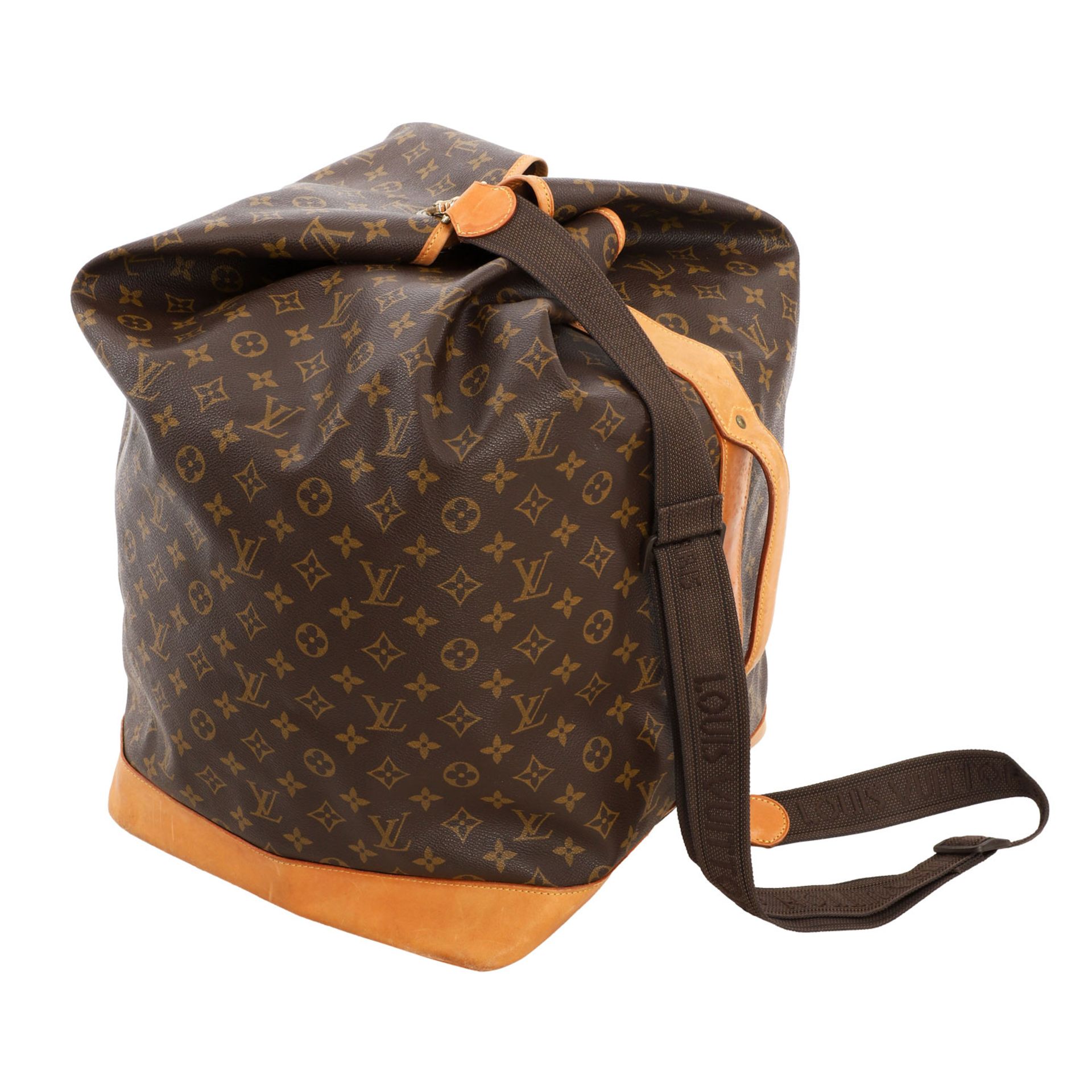 LOUIS VUITTON VINTAGE Seesack "SAC MARINE", Koll.: 1990. - Bild 4 aus 7