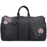 LOUIS VUITTON Weekender "KEEPALL 45 BAND.".