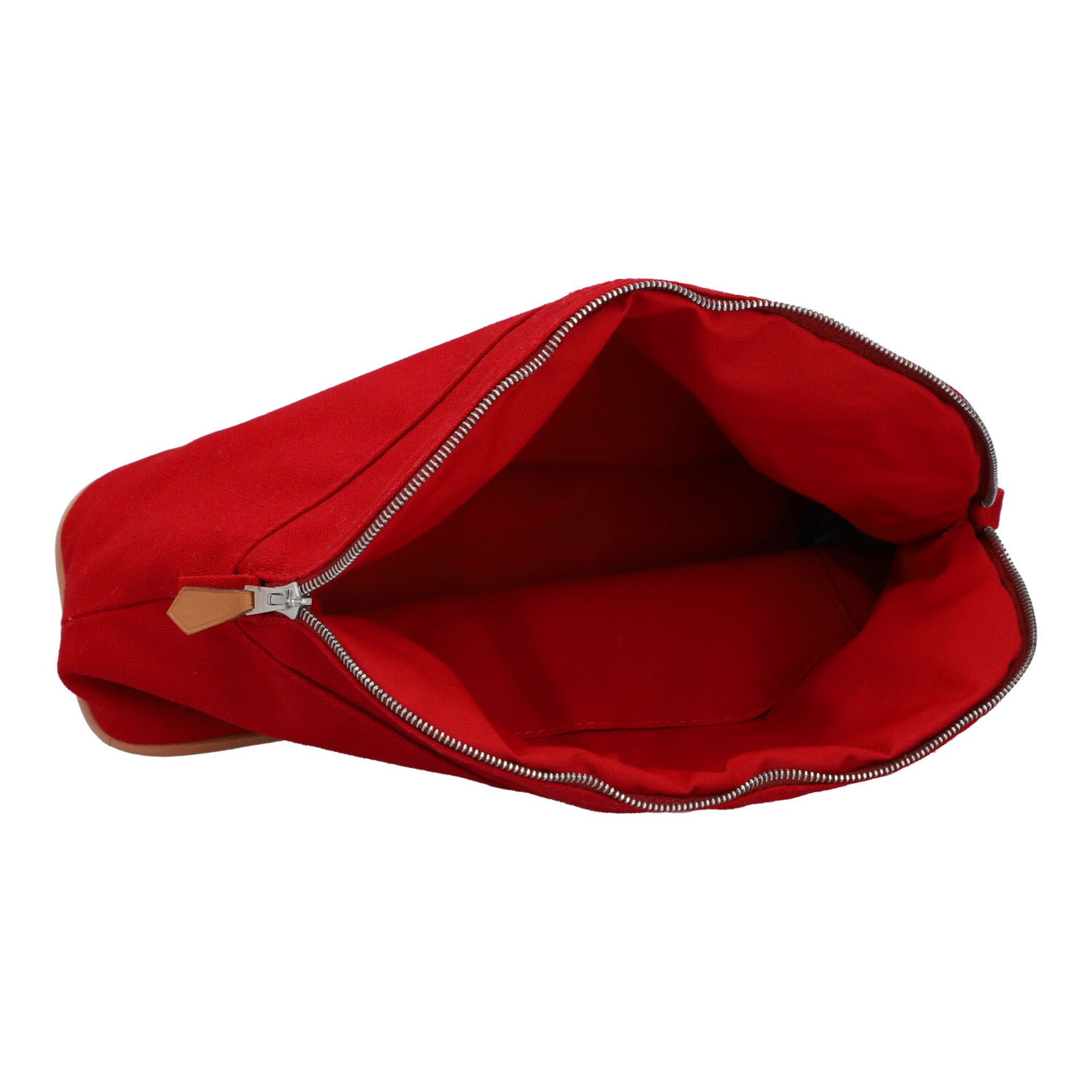 HERMÈS Kosmetiktasche "BOLIDE POUCH". - Bild 6 aus 8