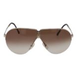 PORSCHE DESIGN BY CARRERA VINTAGE Sonnebrille "THE RIMLESS COLLAPSIBLE SUNGLASSES".