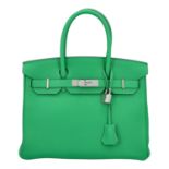 HERMÈS Handtasche "BIRKIN BAG 30".