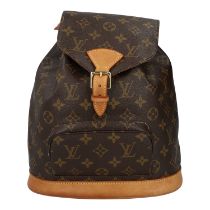 LOUIS VUITTON VINTAGE Rucksack "MONTSOURIS".