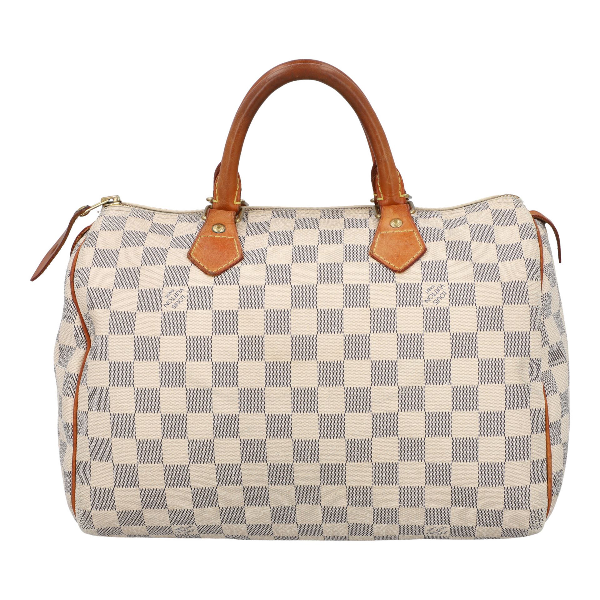 LOUIS VUITTON Henkeltasche "SPEEDY 30", Koll.: 2008, akt. NP.: 1.350,-€. - Bild 4 aus 8