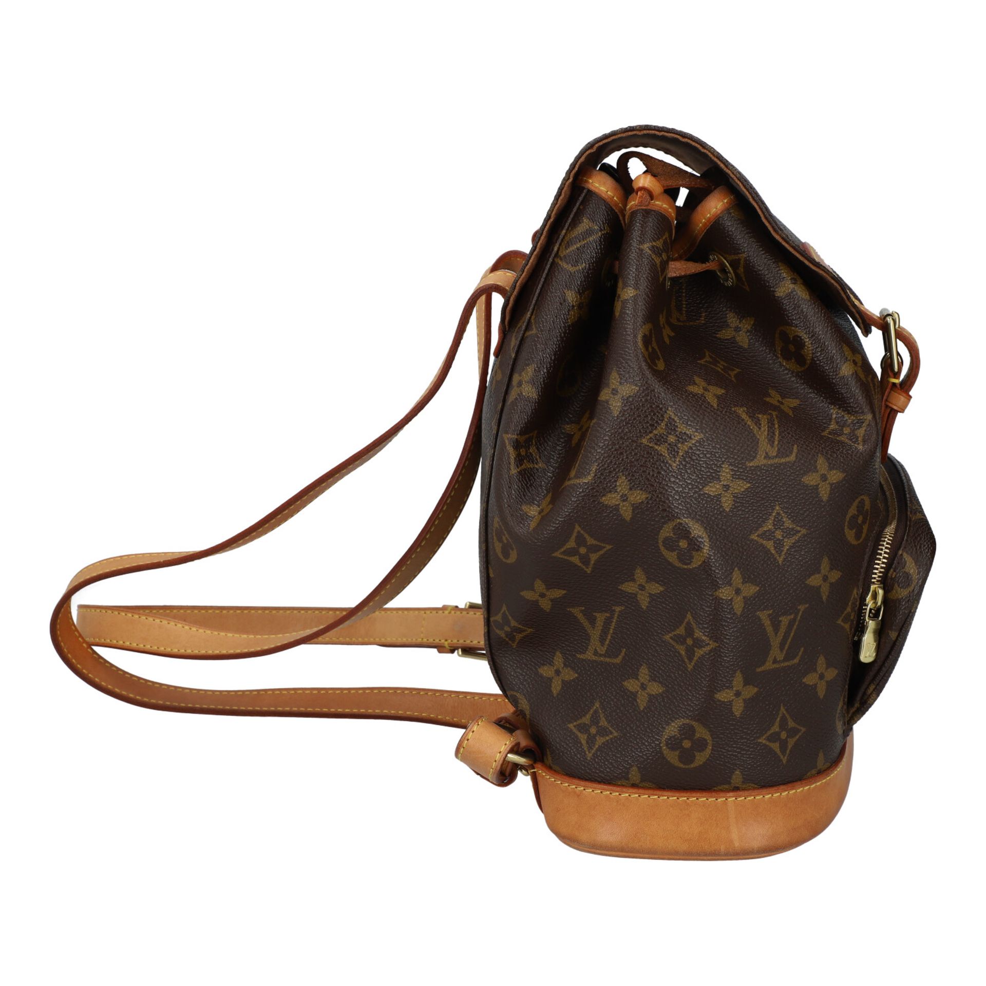 LOUIS VUITTON VINTAGE Rucksack "MONTSOURIS". - Bild 3 aus 8