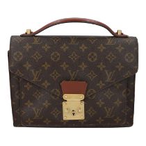 LOUIS VUITTON VINTAGE Umhängetasche "MONCEAU", Koll.: 1988.