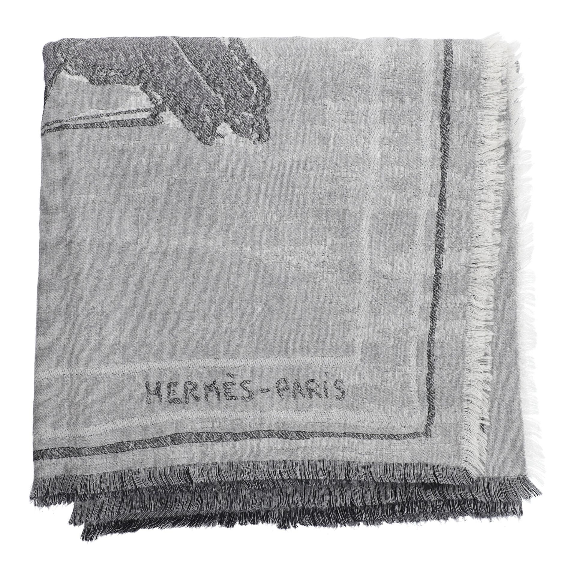 HERMÈS Schal. - Image 3 of 3