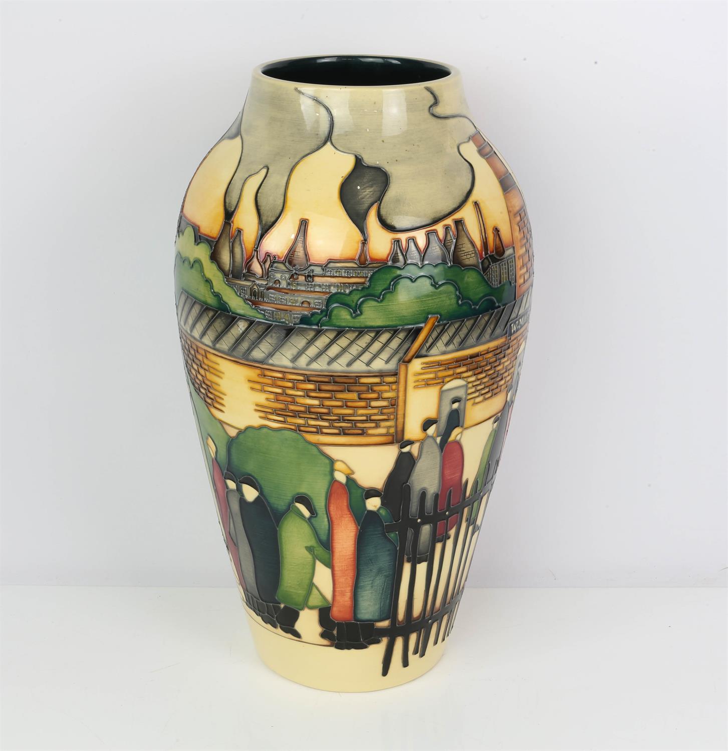 Kerry Goodwin (British, fl.2000) for Moorcroft, The First Collectors, a limited edition vase, - Image 3 of 5