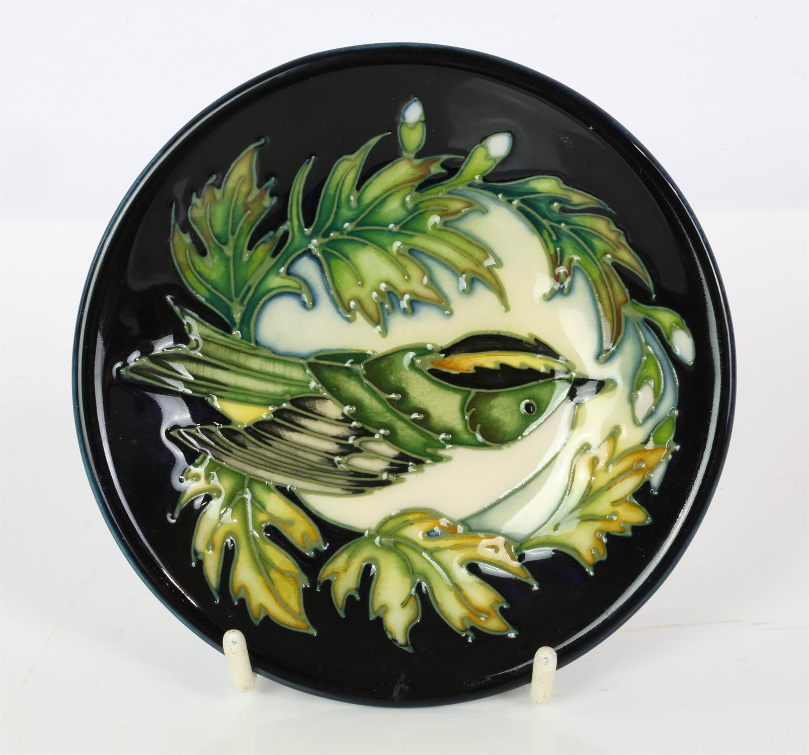 Philip Gibson for Moorcroft, Trout, plate, impressed marks to base, 15.5cm diameter, - Image 6 of 11