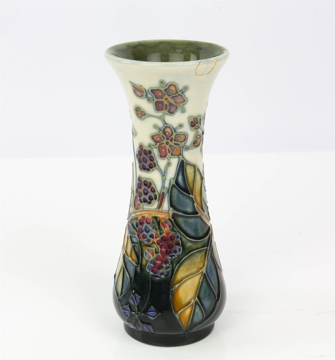 Sally Tuffin (British, b. 1948) for Moorcroft, Bramble, vase, damages, 13cm high, - Image 7 of 24