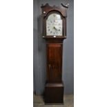 A longcase clock by Morrey Manchester.