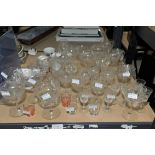 A quantity of ceramics and glassware including champagne glasses tea cups etc. (50)