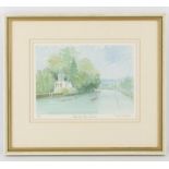 Collection of prints, to include: Terry McKivragan (British, 1929-2013), 'Regatta Day, Henley',