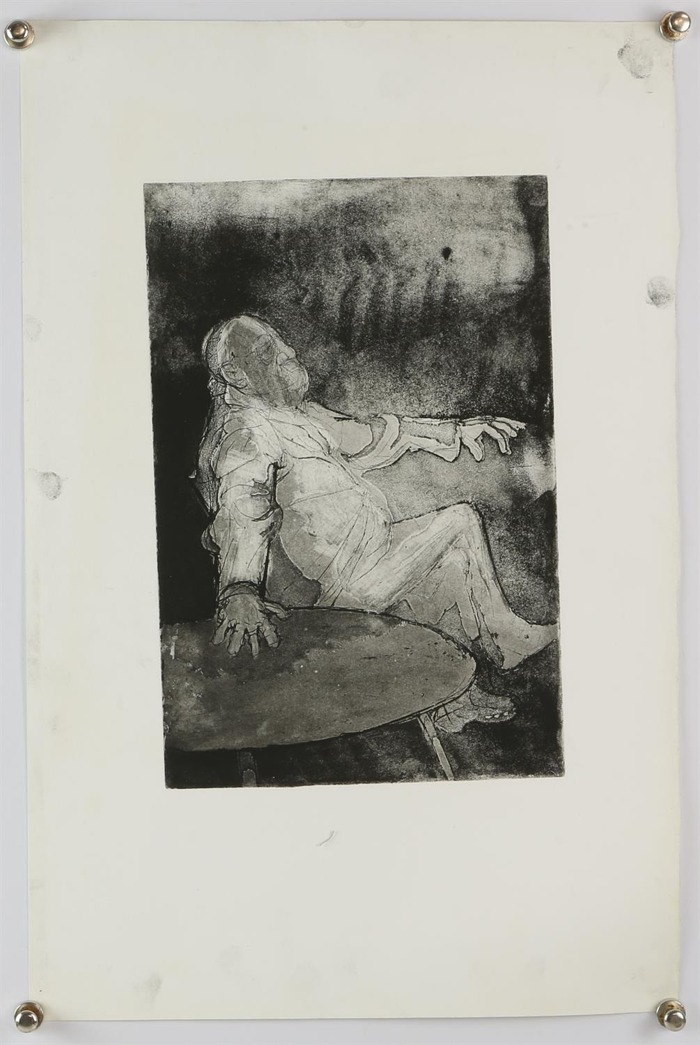Robin Cottrell (twentieth century), untitled (1961), lithograph, ed. 3/20, signed in pencil, - Image 3 of 3