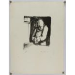 Robin Cottrell (twentieth century), untitled (1961), lithograph, ed. 3/20, signed in pencil,