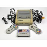 Super Nintendo Entertainment System SNES Console. This lot contains a fully tested and PAT tested