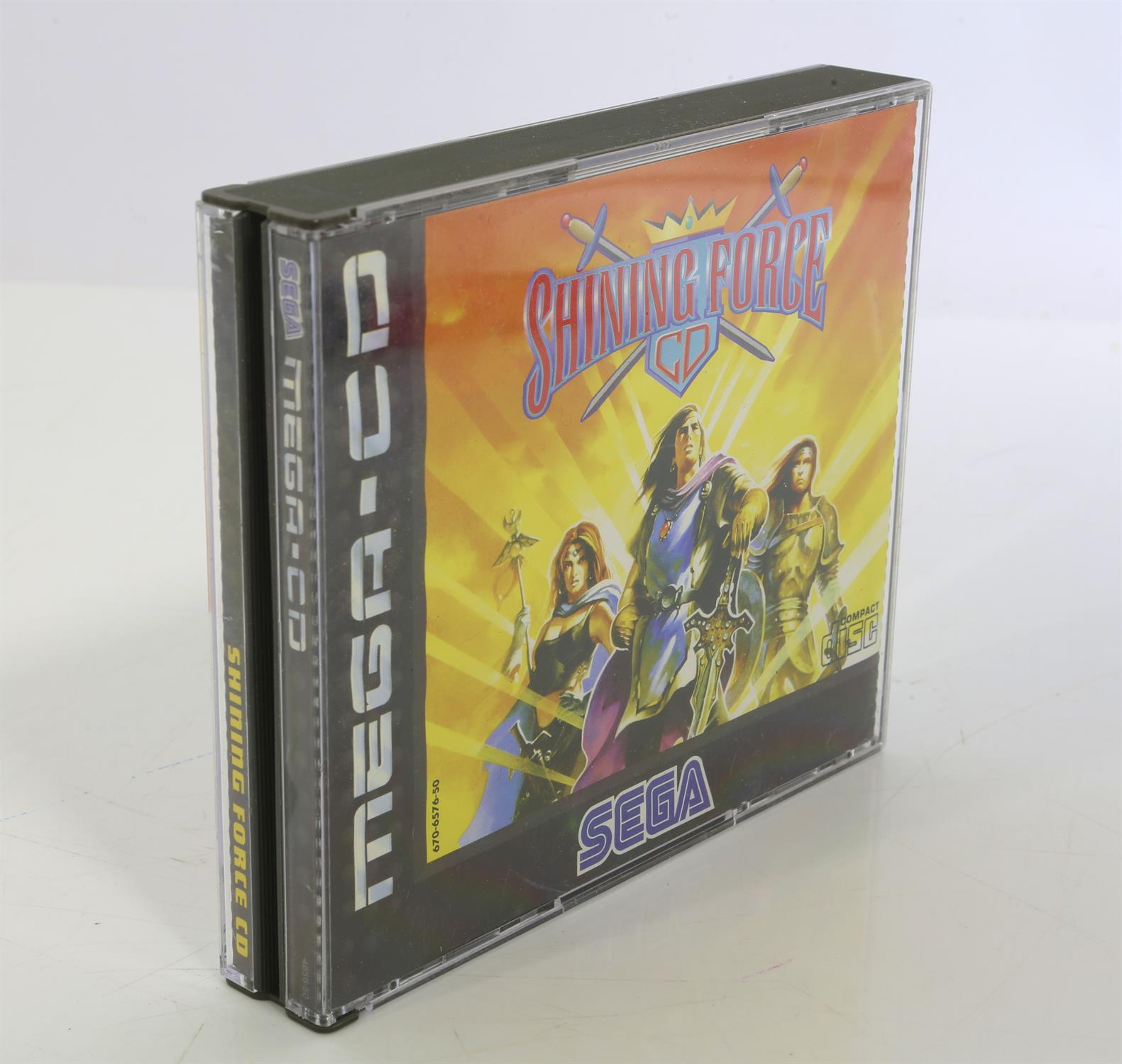 Shining Force- SEGA Mega-CD - Boxed. This game is complete in box and comes with the manual.