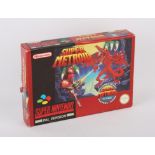 Super Metroid - Super Nintendo SNES - Big Boxed Edition. In excellent condition with the original