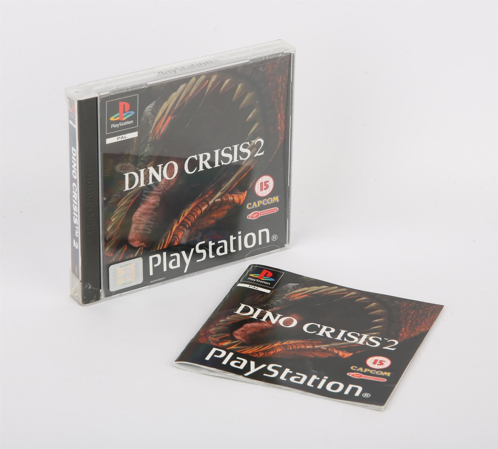 Dino Crisis 2 - Sony PlayStation. This lot contains one of the most beloved survival horror games