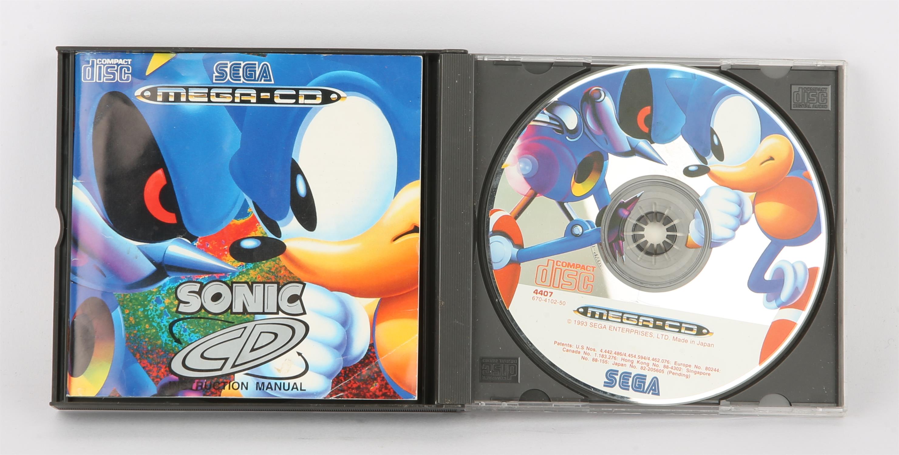 Sonic CD - Sega Mega CD. This lot contains a complete copy of Sonic CD. The case is in excellent - Image 2 of 2