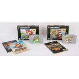 Mario Kart 64 & Super Mario 64- Nintendo 64 - Boxed. Both games are complete in box and in