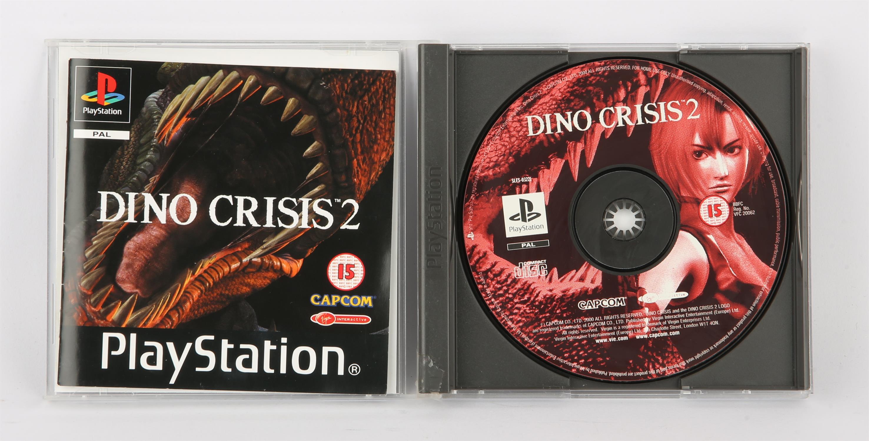 Dino Crisis 2 - Sony PlayStation. This lot contains one of the most beloved survival horror games - Image 2 of 2