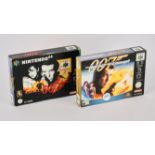 007 GoldenEye & The World Is Not Enough N64 - Boxed. This lot contains two of the mainline James