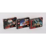 SNES Star Wars Trilogy - Boxed. This lot contains the three mainline Star Wars games released on