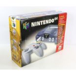 Nintendo 64 - Boxed. This lot contains a boxed PAL Nintendo 64 system, controller and all