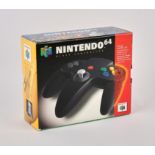 Nintendo 64 Black Controller - Boxed. This lot contains a boxed copy of the Black N64 controller.