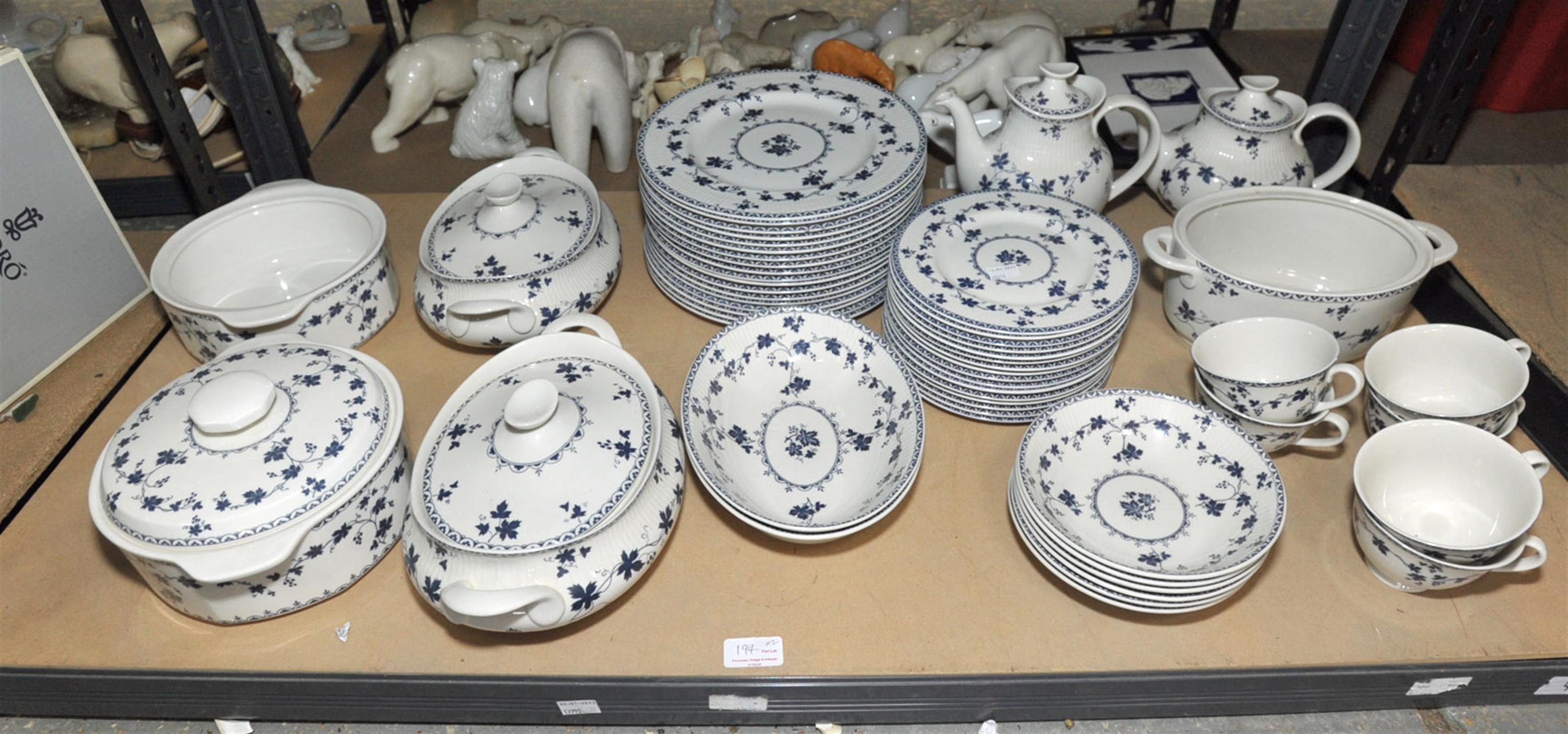 An extensive Royal Doulton 'Yorktown' dinner service, of twelve place settings, to include saucer - Image 2 of 3