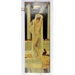 Frank Goodwin (British, twentieth century), female nude against a classical background,