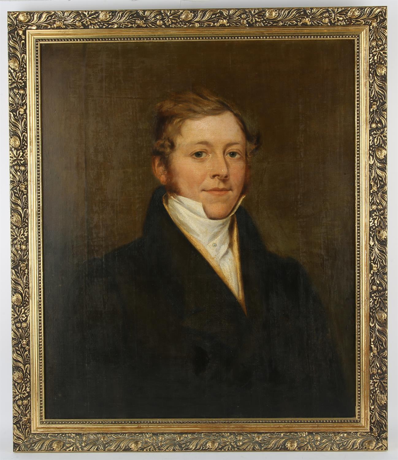 Nineteenth-century English School, Portrait of Theophilus Allen, oil on canvas, 74 x 61cm, - Image 2 of 2